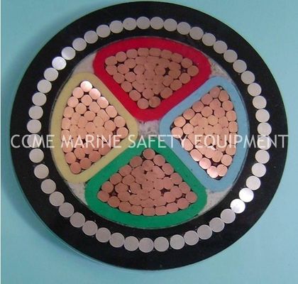 الصين كابل اتصالات بحري معتمد من BV من النوع SHF1 بغلاف بحري المزود