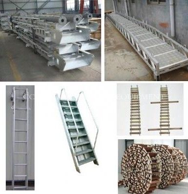 سلم الرصيف سلم الممر سلم الحبل سلم الطيار للسفينة المزود