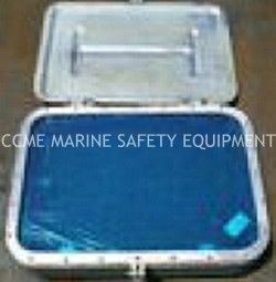 النافذة المستطيلة المفتوحة من الألومنيوم البحري مع الضوء النهاري المزود