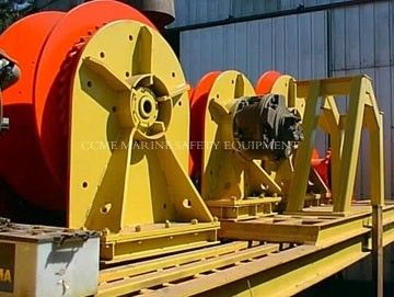 رافعة بحرية كهربائية هيدروليكية لسطح السفينة المزود