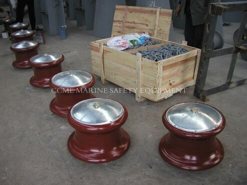 بكرة حديد زهر بحرية بكرة توجيه المزود