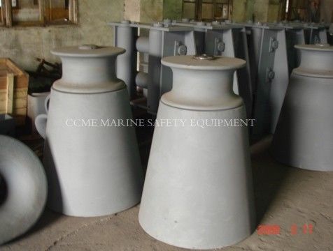 السفينة البحرية بولارد Swival النوع A كليت Fairlead مع عجلة واحدة المزود