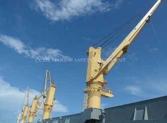 رافعة ذات ذراع تلسكوبي سفينة رافعة بحرية رافعة سطح المزود