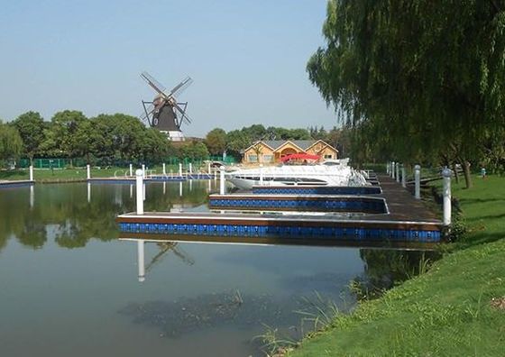 مكعب عوامة رصيف عائم من البولي إيثيلين عالي الكثافة المزود