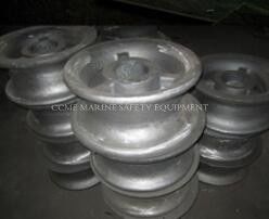 بكرة حديد زهر بحرية بكرة توجيه المزود