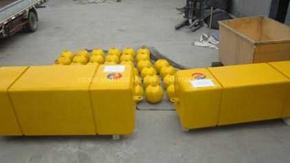 حاجز بحري مملوء برغوة EVA، حاجز قارب من بلاستيك PVC مزود