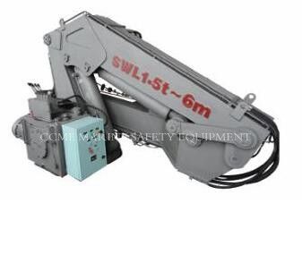 الهيدروليكية تلسكوبية المفاصل طوق رافعة سطح السفينة البحرية المزود