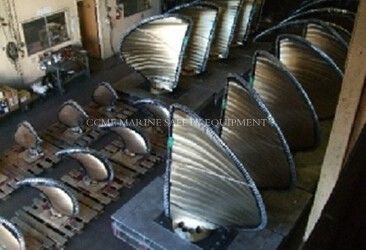 4 النوع النصل سفينة بحرية قارب برونز المروحة المزود