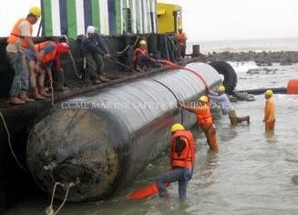 أكياس هوائية مطاطية لإطلاق السفن المزود