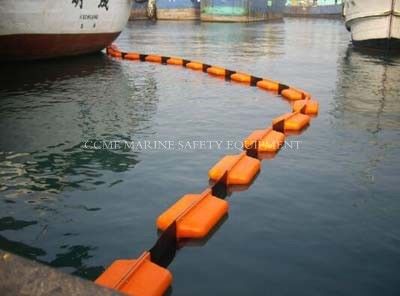 حاجز نفطي مرن من مادة PVC المزود