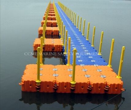 HDPE حوض عائم بلاستيكي عائم مارينا جسر عائم عائم المزود