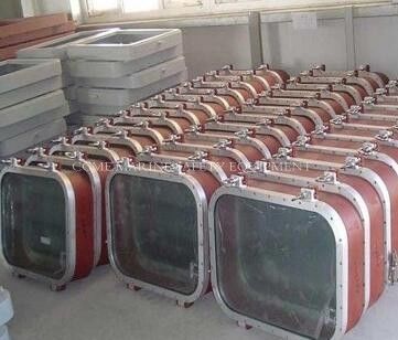 النافذة المستطيلة البحرية النافذة المنزلقة البحرية الصلبة للطقس المزود