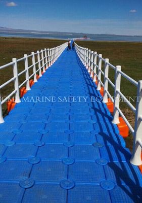 HDPE حوض عائم بلاستيكي عائم مارينا جسر عائم عائم المزود