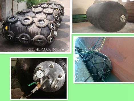 درابزين مطاطي هوائي بحري المزود