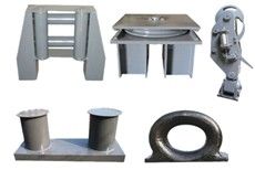 مرسى بحري مزدوج فولاذي مرسى سفينة بحري المزود