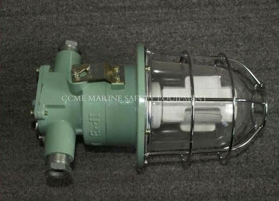 مصباح قلادة بحري مقاوم للانفجار فلوري المزود