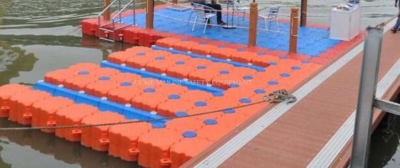 منصة عائمة من البولي إيثيلين عالي الكثافة المزود
