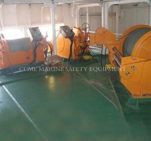 رافعة بحرية كهربائية هيدروليكية لسطح السفينة المزود