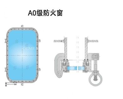 باب الوصول البحري سريع الإجراء باب الوصول البحري A60 المقاوم للنار المزود