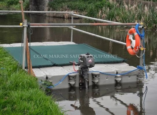 مكعبات البونتون العائمة PE منصة عائمة للقوارب والجيت سكي المزود